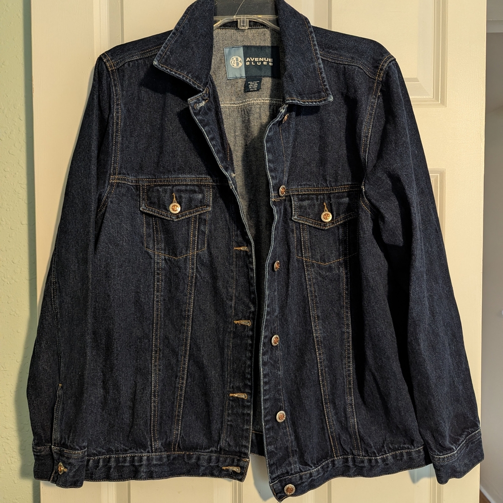 Avenue Blues Dark Blue Denim Jacket